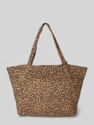 Hey Marly Shopper mit Label-Applikation Modell 'Pretty Wonder' in Sand...
