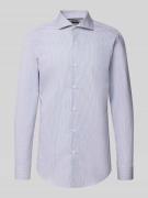 BOSS Slim Fit Businesshemd aus reiner Baumwolle in Marine, Größe 38