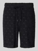 Jack & Jones Sweatshorts mit elastischem Bund Modell 'JAIDEN' in Black...