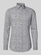 BOSS Slim Fit Hemd aus Baumwoll-Mix in Gruen, Größe 39