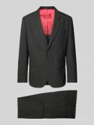 HUGO Anzug mit Reverskragen Modell 'Karlo' in Black, Größe 48