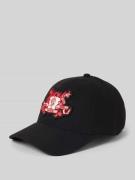 HUGO Basecap mit Label-Detail in Black, Größe 1