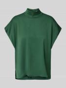 Drykorn Blusenshirt mit Stehkragen Modell 'ALARIA' in Dunkelgruen, Grö...