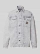 Carhartt Work In Progress Jeansjacke mit Brustpattentaschen Modell 'Ar...