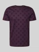 JOOP! Collection T-Shirt mit Rundhalsausschnitt Modell 'Berno' in Purp...