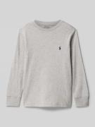 Polo Ralph Lauren Teens Longsleeve mit Label-Stitching in Mittelgrau M...