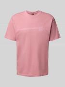 SANTA CRUZ T-Shirt mit Label-Print in Rot, Größe L