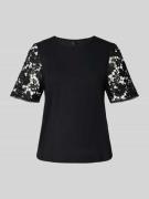 Vero Moda Regular Fit T-Shirt aus reiner Baumwolle Modell 'PANNA' in B...