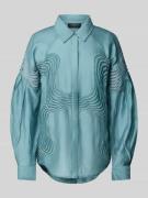 Copenhagen Muse Hemdbluse mit verdeckter Knopfleiste Modell 'MOLLY' in...