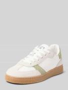 Marc O'Polo Low Top Sneaker aus echtem Leder in Offwhite, Größe 36