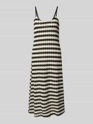 Only A-Linie Strickkleid mit Spaghettiträgern in Black, Größe S