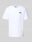 The North Face T-Shirt mit Label-Print in Weiss, Größe L