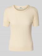 Drykorn T-Shirt mit Rundhalsausschnitt Modell 'KOALY' in Offwhite, Grö...