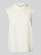 Marc O'Polo Denim Regular Fit Blusentop mit Hemdblusenkragen in Weiss,...