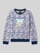 Guess Sweatshirt aus reiner Baumwolle mit Logo-Print Modell 'Active' i...