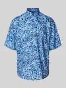 ETERNA Comfort Fit Business-Hemd mit Button-Down-Kragen in Marine, Grö...