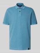 G-Star Raw Poloshirt mit Strukturmuster in Aqua, Größe M