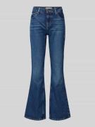 Guess Jeans Bootcut Jeans mit Label-Detail in Jeansblau, Größe 24/30