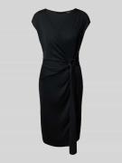Lauren Ralph Lauren Knielanges Kleid in Wickel-Optik Modell 'Gervas' i...