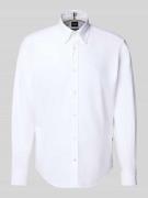 BOSS Regular Fit Freizeithemd aus reiner Baumwolle Modell 'LIAM' in We...