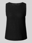 OPUS Regular Fit Top aus Baumwoll-Mix Modell 'Idali' in Black, Größe 4...