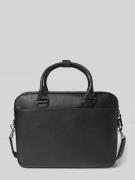 Tiger Of Sweden Lederhandtasche mit Label-Prägung Modell 'Bosun' in Bl...