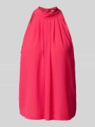 Rinascimento Blusentop mit rückseitiger Schnürung in Pink, Größe L