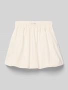 Calvin Klein Jeans Rock mit elastischem Bund in Ecru, Größe 164
