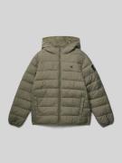 Calvin Klein Jeans Steppjacke mit Logo-Stitching in Oliv, Größe 152