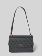 Guess Handtasche mit Schulterriemen Modell 'CALISTA' in Anthrazit, Grö...