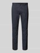 BOSS Orange Slim Fit Chino aus Baumwoll-Mix in Black, Größe 34/32