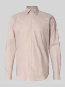 BOSS Regular Fit Businesshemd aus Baumwoll-Mix in Sand, Größe 45