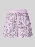 Essentiel Antwerp Loose Fit Shorts mit Motiv-Print Modell 'HISSELS' in...