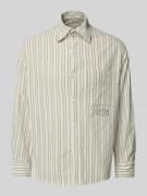 ANOTHER COTTON LAB Oversized Freizeithemd mit Brusttasche in Hellgruen...