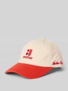 ANOTHER COTTON LAB Basecap mit Label-Stitching in Weiss, Größe 1