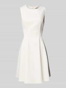 Rinascimento Cocktailkleid mit Rundhalsausschnitt in Weiss, Größe S