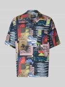 Scotch & Soda Freizeithemd mit Knopfleiste in Marine, Größe L