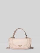 Guess Crossbody Bag mit Label-Detail Modell 'TATUM' in Rose, Größe 1