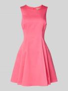 Rinascimento Cocktailkleid mit Rundhalsausschnitt in Pink, Größe S