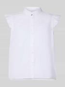 BOSS Orange Regular Fit Blusentop aus reiner Baumwolle Modell 'BELLANA...