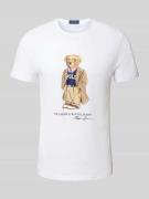 Polo Ralph Lauren Custom Slim Fit T-Shirt mit Rundhalsausschnitt in We...