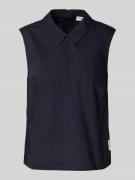 Marc O'Polo Denim Regular Fit Blusentop mit Hemdblusenkragen in Marine...