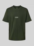 Jack & Jones T-Shirt mit Rundhalsausschnitt Modell 'SOHO' in Dunkelgru...