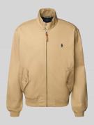 Polo Ralph Lauren Windbreaker mit Stehkragen und Pattentaschen in Haze...