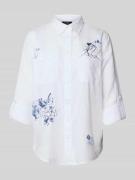 Lauren Ralph Lauren Loose Fit Hemdbluse aus reinem LeinenModell 'RIMNA...