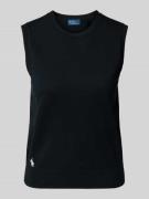 Polo Ralph Lauren Pullunder mit Logo-Stitching und Rundhalsausschnitt ...