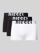 Diesel Trunks mit elastischem Bund im 3er-Pack in Black, Größe XL
