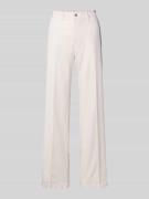 Angels Stoffhose mit Bügelfalten Modell 'Liz Jump' in Beige, Größe 38/...