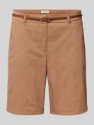 B.Young Regular Fit Shorts mit Gürtel Modell 'Days' in Hellbraun, Größ...