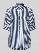 Brax Relaxed Fit Hemdbluse aus Viskose-Mix mit 1/2-Arm Modell 'Vic' in...